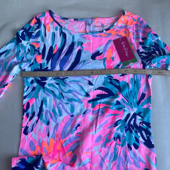 Lilly Pulitzer MARLOWE Multi Off T-shirt Dress XXS - Picture 11 of 13